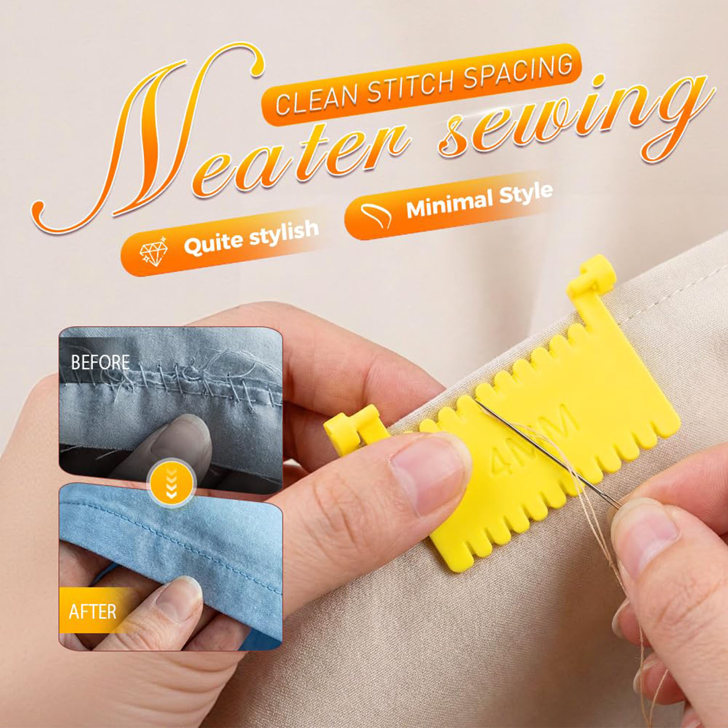 Herramienta de medición para c - Sewing Gauge Ruler reseña y precio