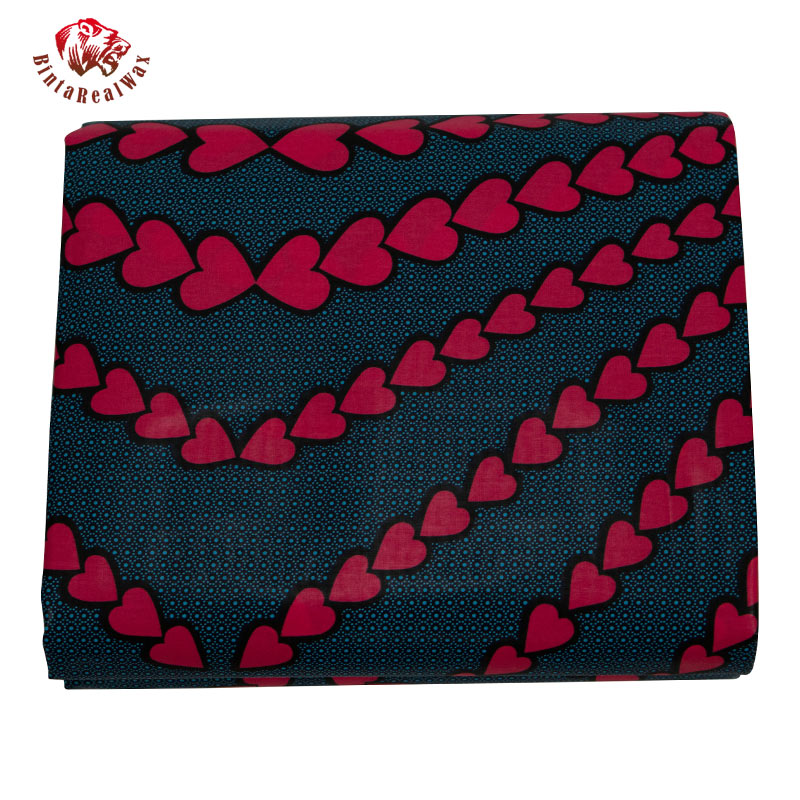 BintaRealWax-tela de Ankara ri - Sewing Batik Fabric reseña y precio