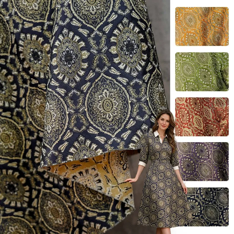 Tela de brocado jacquard con h - Sewing Thread In Textile reseña y precio