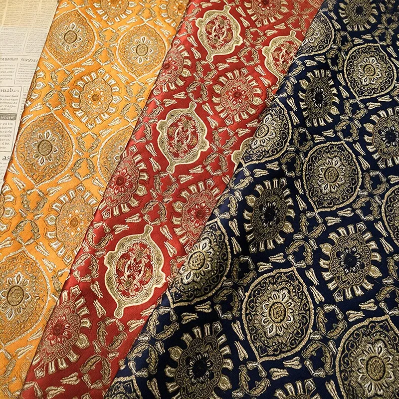 Tela de brocado jacquard con h - Sewing Thread In Textile reseña y precio