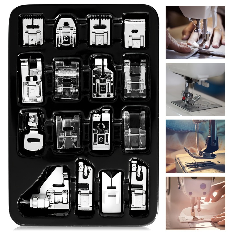 Kit de 16 Pieses Universales p - Textile Sewing Machine reseña y precio