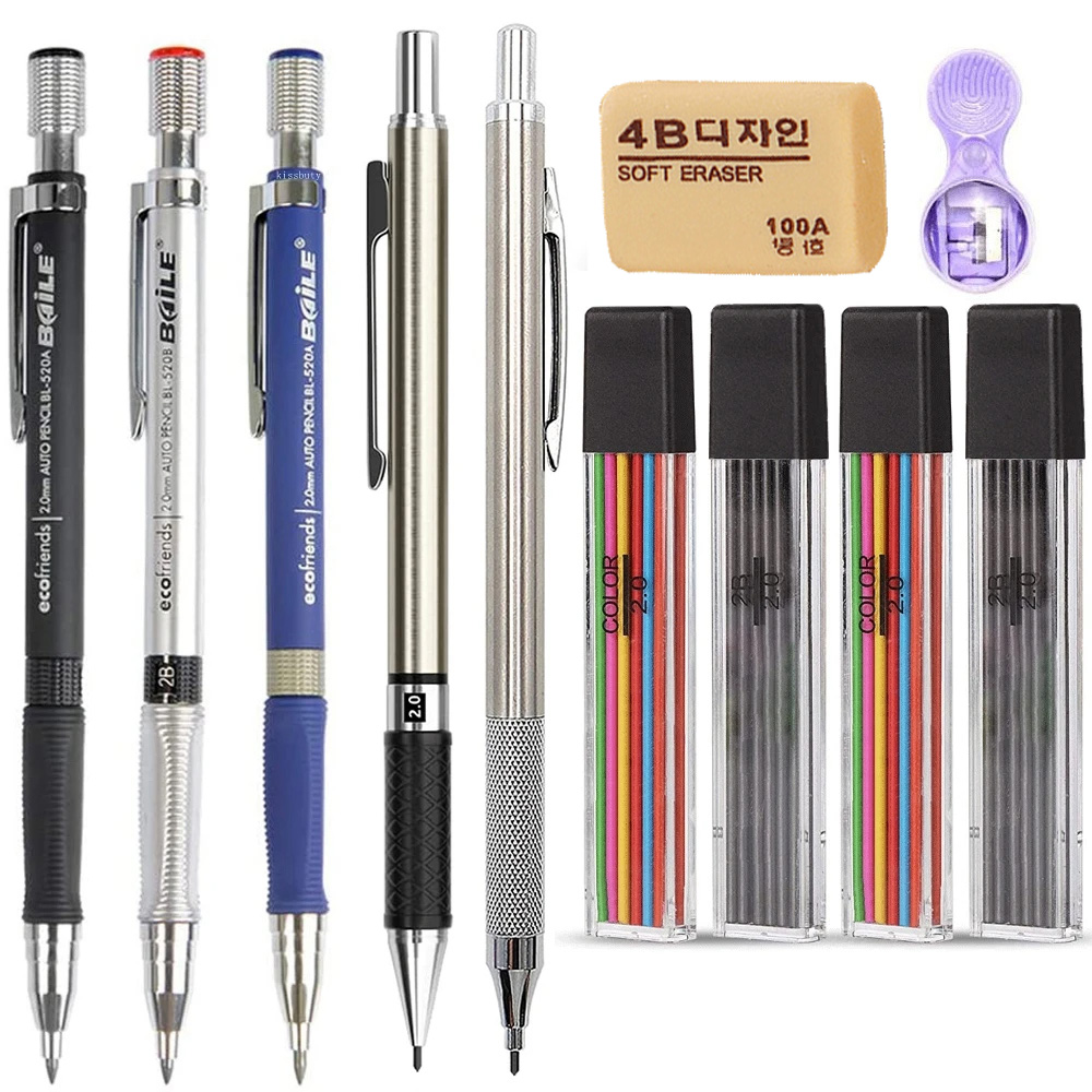 Lápices Mecánicos 2B de 2.0 mm - Staedtler Pencil Lumocolor reseña y precio