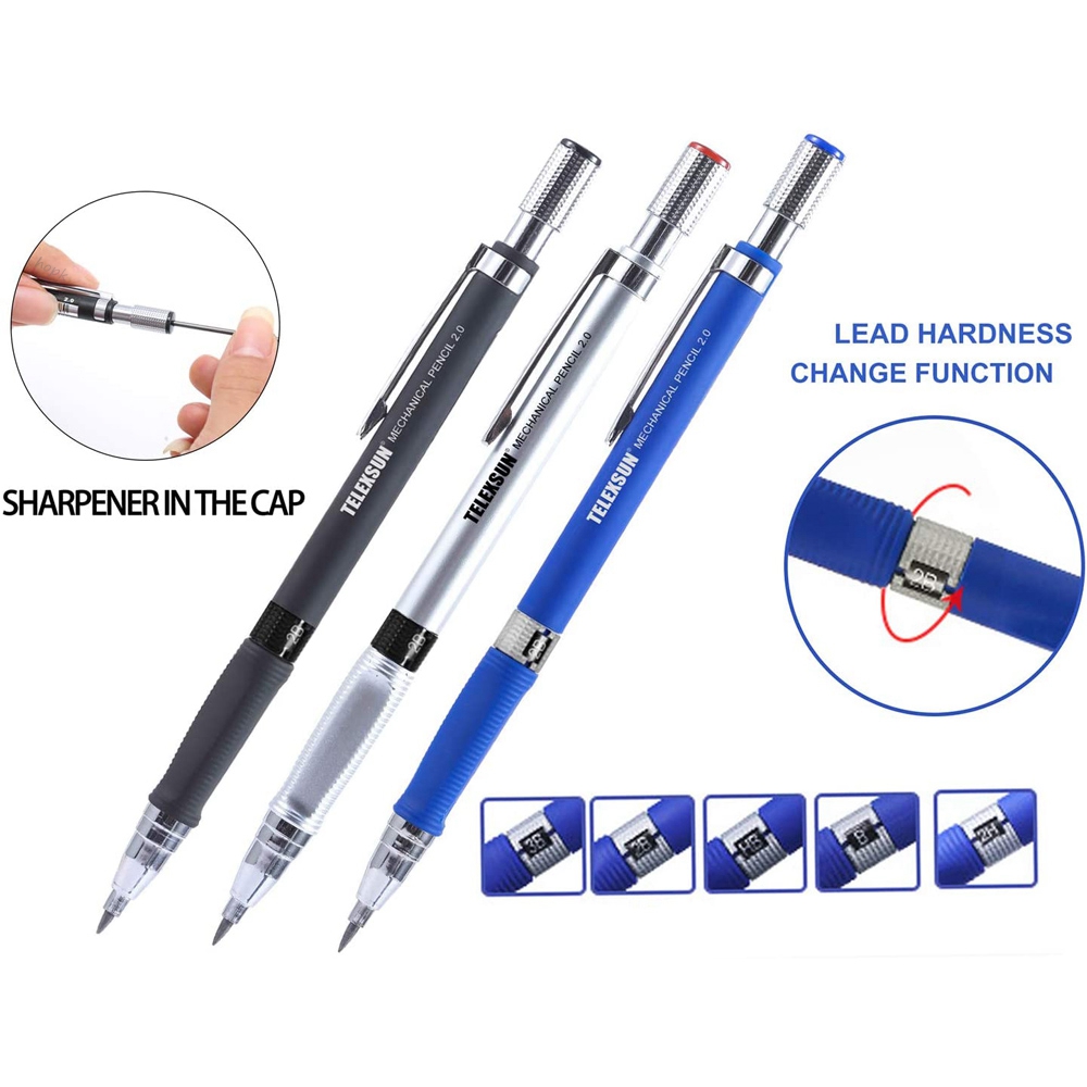 Lápices Mecánicos 2B de 2.0 mm - Staedtler Pencil Lumocolor reseña y precio